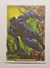 2024 Marvel Masterpieces '92 Platinum Black Panther Canvas #4