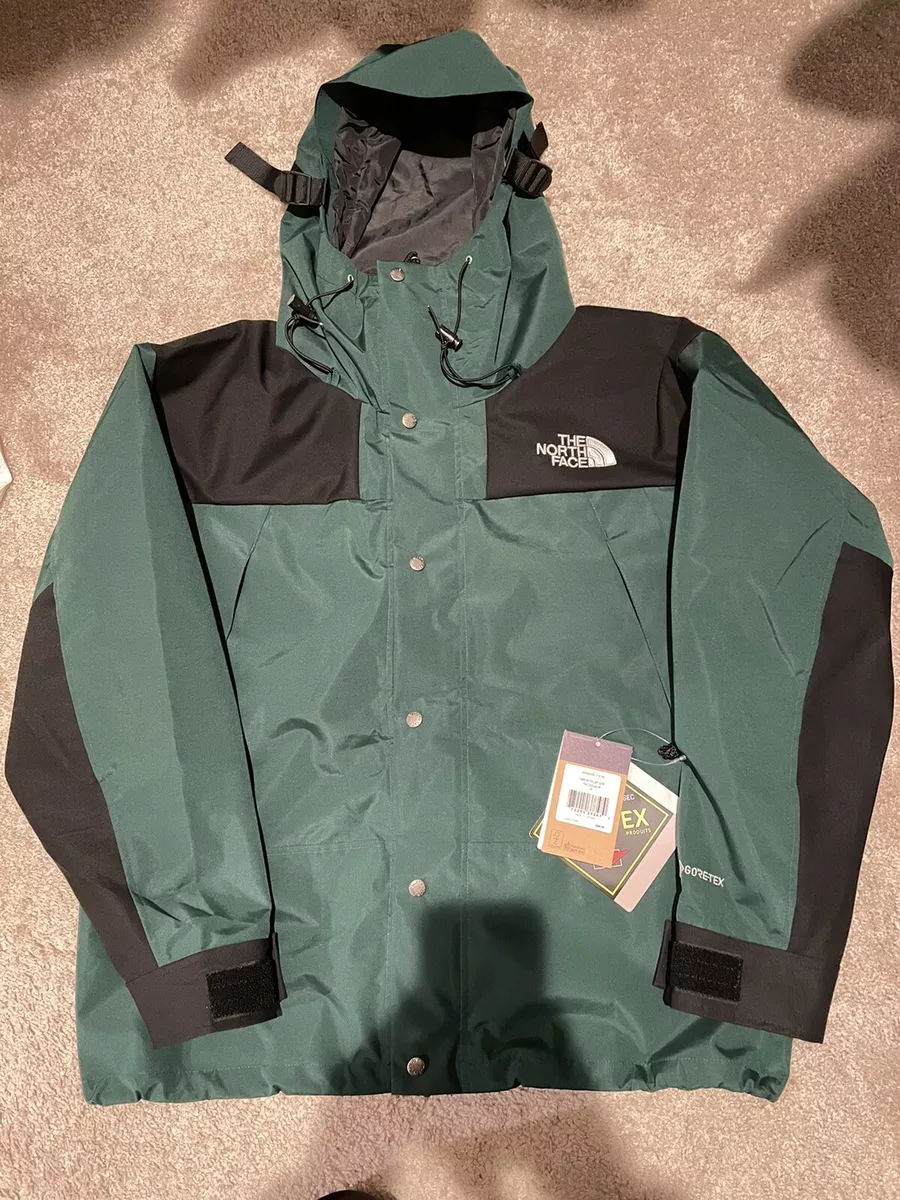 The North Face 1990 Mountain Jacket Gore Tex GTX Medium Green Supreme Stussy