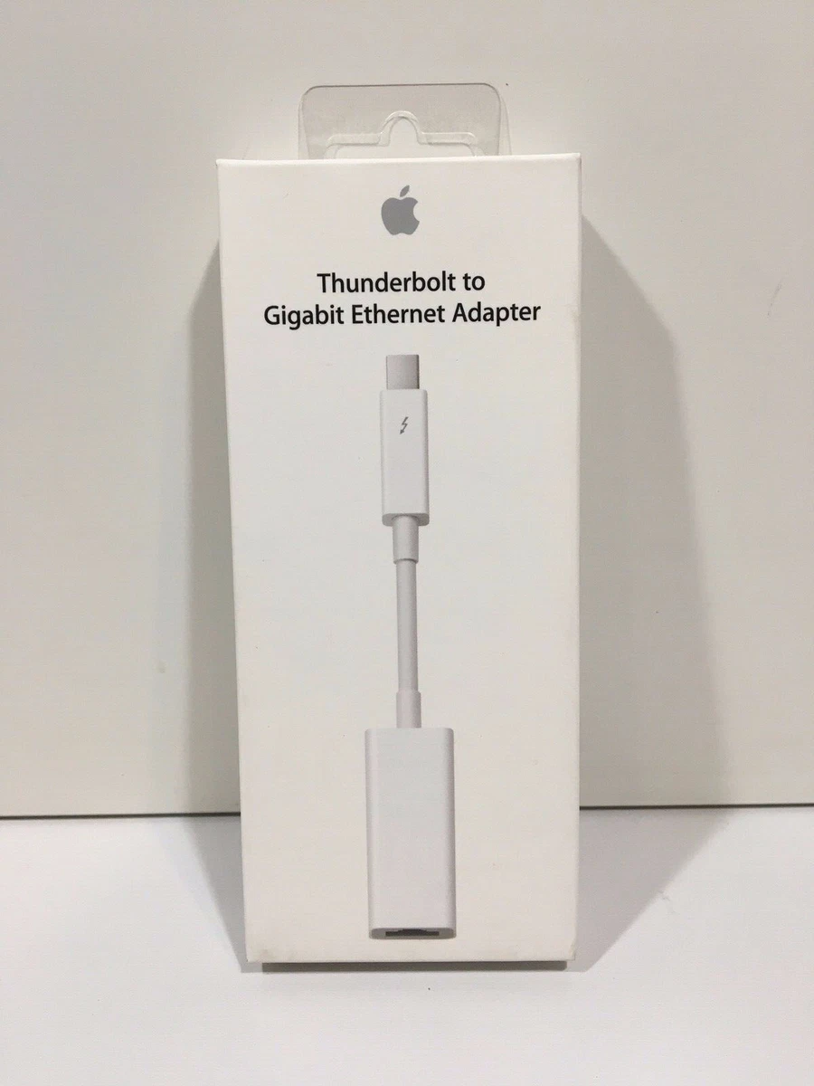Apple Thunderbolt to Gigabit Ethernet Adapter MD463LL/A, A1433, New