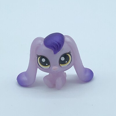 Littlest Pet Shop lps mini 3-138 tanzanite bunnyton rabbit Shimmer Purple