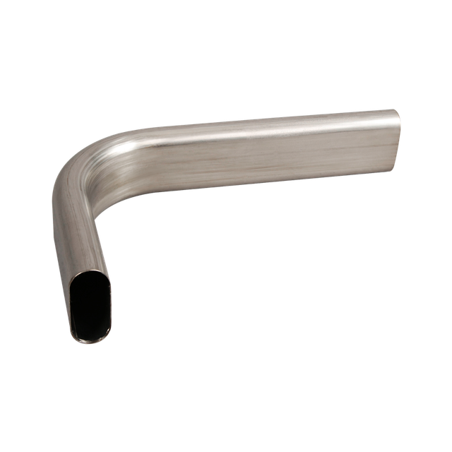 CXRacing 3.5" 90 Degree Oval 304 Stainless Steel Pipe Vertical Bent eBay