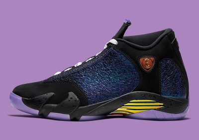 retro 14 purple