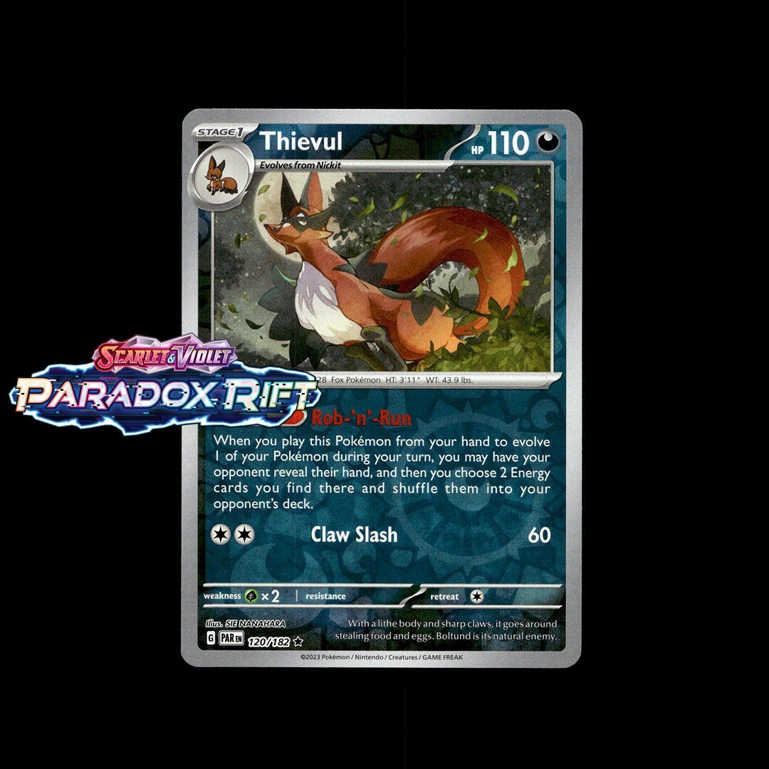 Pokemon Paradox Rift - Choose Your Card! - Holo/Reverse Holo - NM