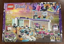 LEGO 41351 Friends Creative Tuning Shop 413 Pieces Building Kit Retired Set Gift