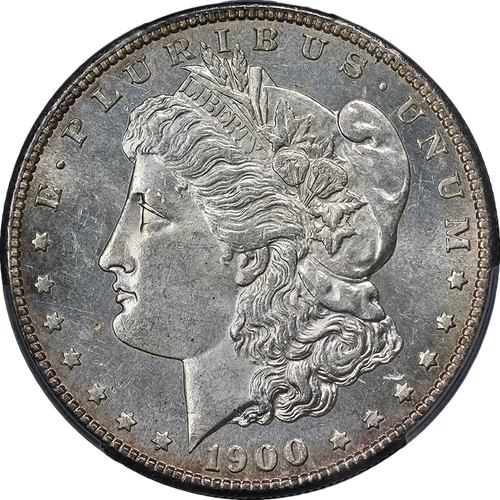 1900-S Morgan Silver Dollar PCGS MS62 Great Eye Appeal Nice Strike