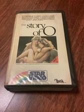 THE STORY OF O DUMMY DISPLAY ONLY BETA CLAMSHELL CASE STAR VIDEO CLERY AUS RARE