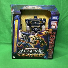 Transformers Legacy United G1 Universe Soundwave Rumble  Buzz saw  Ravage Minty
