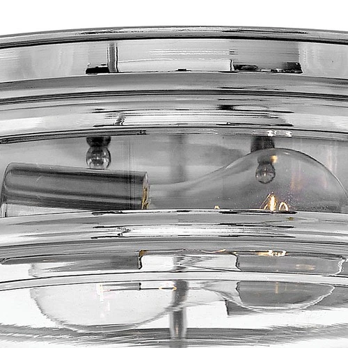 Hinkley Lighting 3302-CL Hadley 2 Light 12"W Flush Mount Bowl - Bronze - Picture 4 of 9