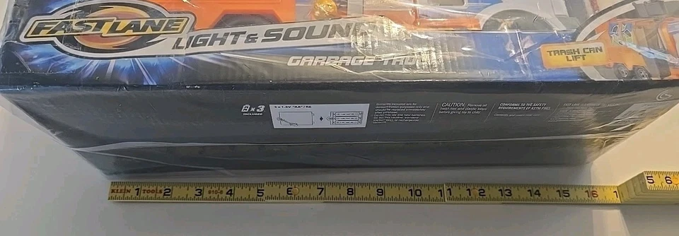 ¡NUEVO! RARO ToysRus Bomba Acción Elevador Camión de Basura Volquete Carril Rápido Juguete de 16 Pulgadas Foto 3 de 3