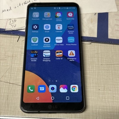 LG G6 ThinQ LG - 32GB - Black - BOOST ONLY