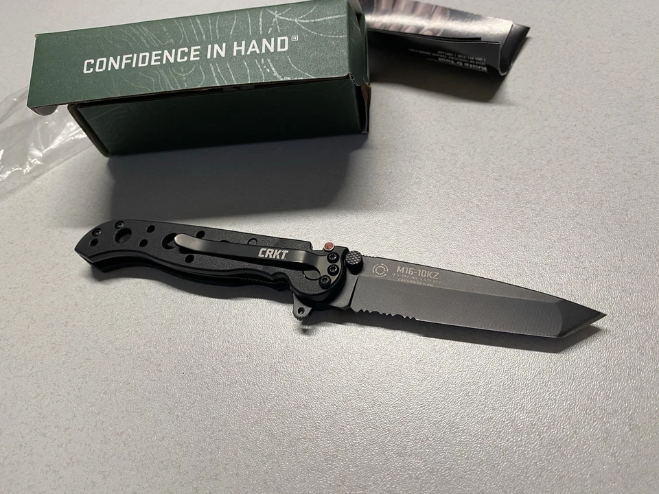 CRKT M16-10 Black Taschenmesser Klappmesser Einsatzmesser Taktisch ✔️ 01CR1610KS - Bild 2 von 4