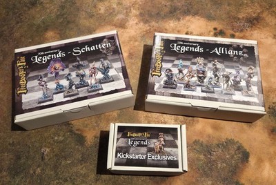 Freebooter's Fate Kickstarter #2 Legends Longfall Pledge Metal