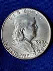 Franklin Half Dollar 1960-D 50C 90% Silver Circulated Uncertified (169)