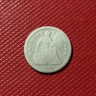 1840 Seated Liberty Half Dime w/ Drappery