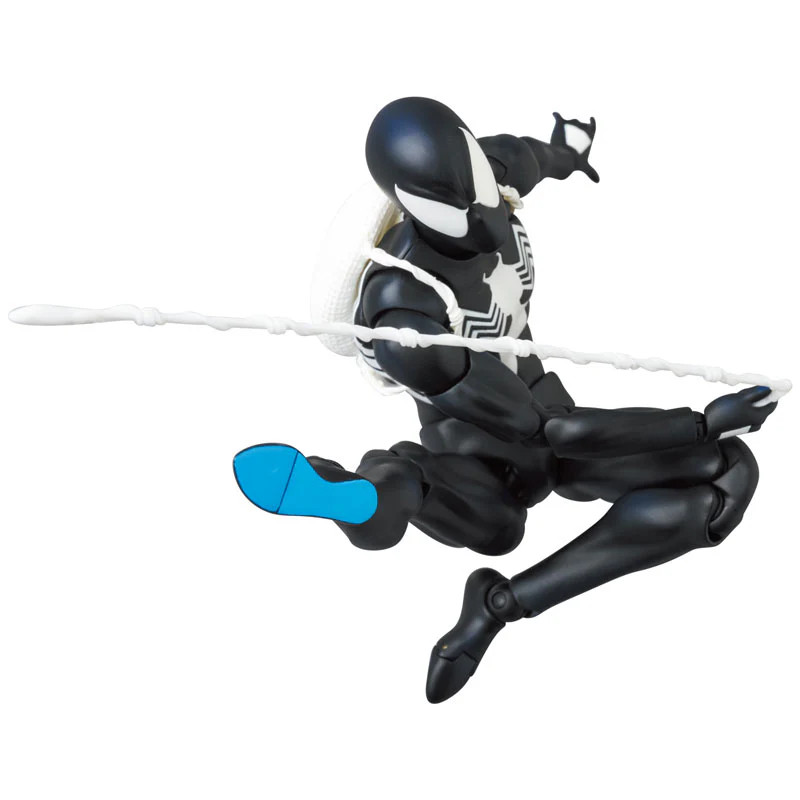 MAFEX Spider-Man Black Costume (Comic Ver.) 147 Action Figure | eBay