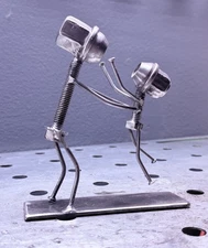 Weld Statue: Child, Jumping Into Parent Arms