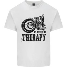Camiseta de algodón ligero My Therapy para motociclista para hombre