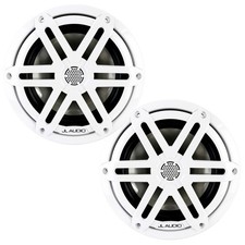 JL Audio M3-650X-S-Gw 6.5" 2-Way Marine Coaxial White Sports Grilles FREE SHIP