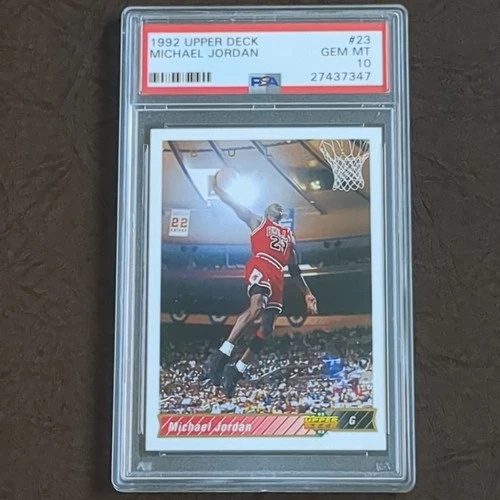 1992 Upper Deck, #23, Michael Jordan, PSA 10