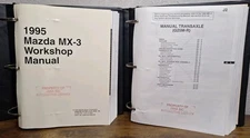 1995 Mazda MX-3 Workshop Manual Repair Guide + Electrical Troubleshooting OEM 