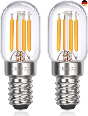 Akynite Glühbirne T22 E14 LED 3W Warmweiß 2700K, 250LM, AC 230V, Ersatz E14 25W 