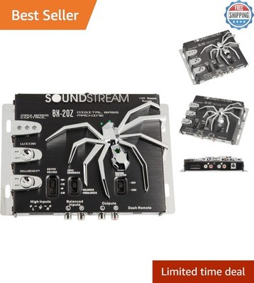 Compact Digital Bass Processor with Dash Mount Remote for Optimal Sound Control