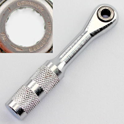 Roller Ratchet Handle 1/4'' Round Drivers German Needle Bearing HFZ040708B INA