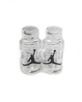 Nike Air Jordan VI Lace Locks Clear Base Black Jumpman