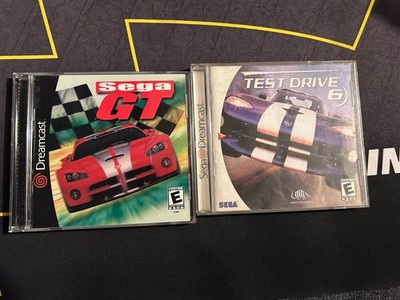 Sega Dreamcast Game Lot X2 Sega GT Racing & Test Drive 6, CIB