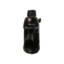Sboly SYCM-5409 Steam Espresso Machine with Milk Frother  Black