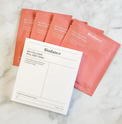 Clearance Authentic Korean 4 Pcs X BIODANCE Bio-Collagen Real Deep Collagen