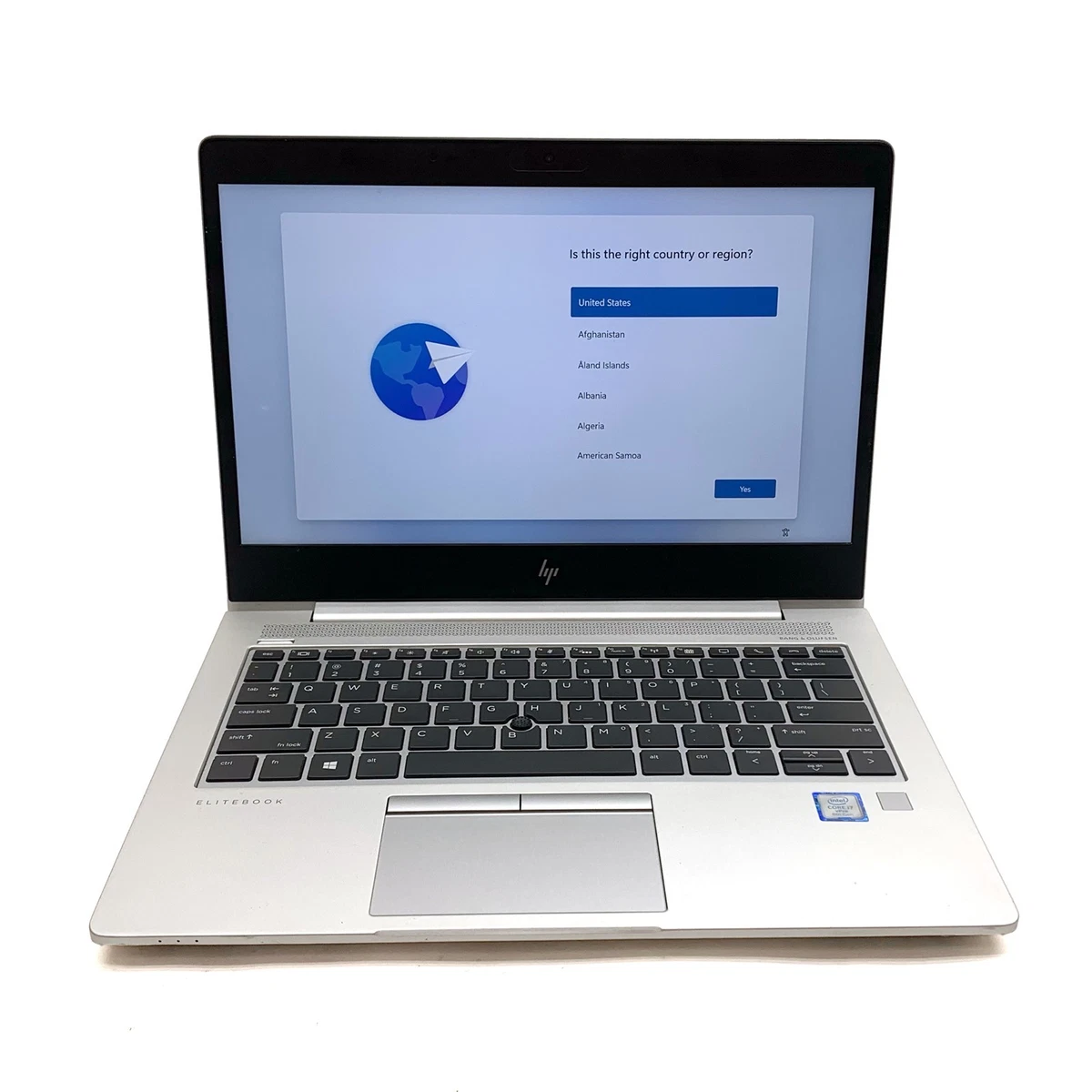 HP Intel Core i7 8th Gen. PC Laptops & Netbooks 256 GB SSD