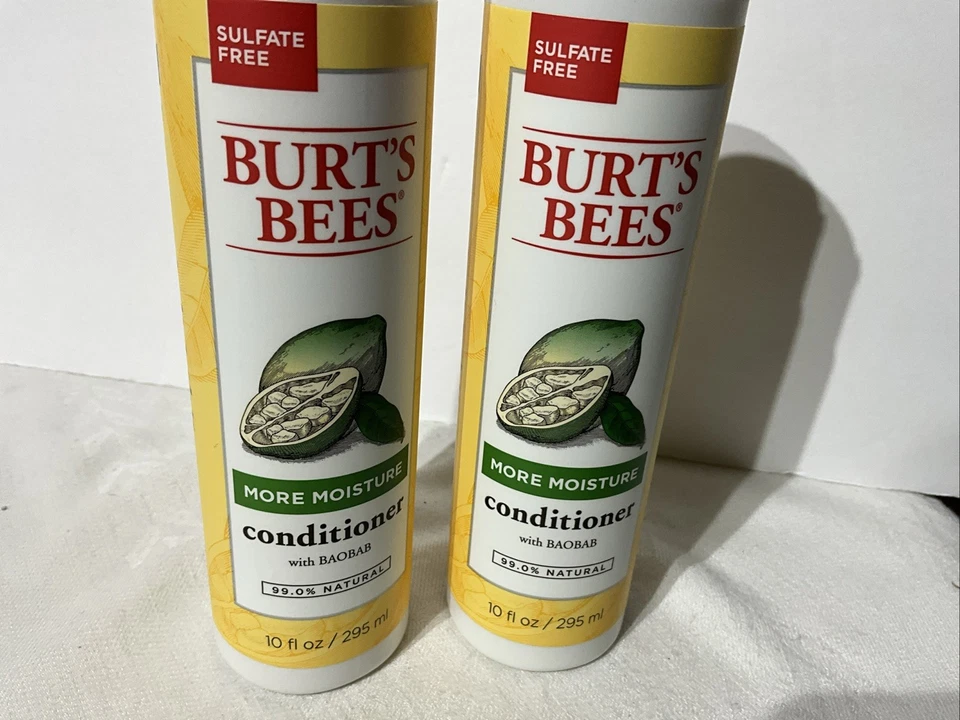 Burt's Bees More Moisture Conditioner with Baobab 10 oz Lot Of 2 VHTF - Image 2 of 4