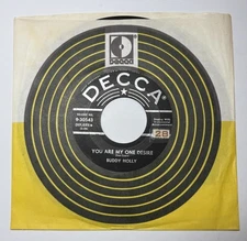 Buddy Holly Love Me/You Are My One Desire DECCA Records 30543 45RPM