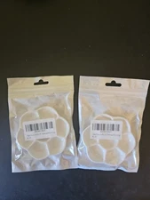 Set Of 2  7 Well White Ceramic Watercolor Palette Cups