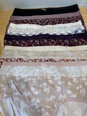 Lane Bryant size 18-20 Cacique Cotton Full  Brief Panty 6 Pair NEW no tags #304