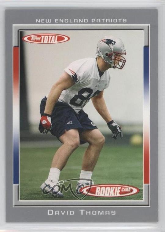2006 Topps Total Silver David Thomas #531 Rookie RC 0r5