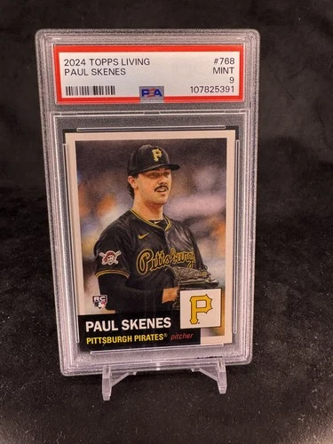 2024 Topps Living Set - Paul Skenes #768 /25230 (RC) PSA 9