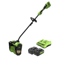 Greenworks 12" Brushless Snow Shovel  Kit: 24V Lithium Ion, Adjustable.Tested