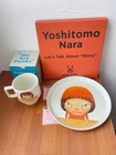 Yoshitomo Nara Big Mug Cup Dish Plate We Are Punks Let's Talk Glory Hasami Ware