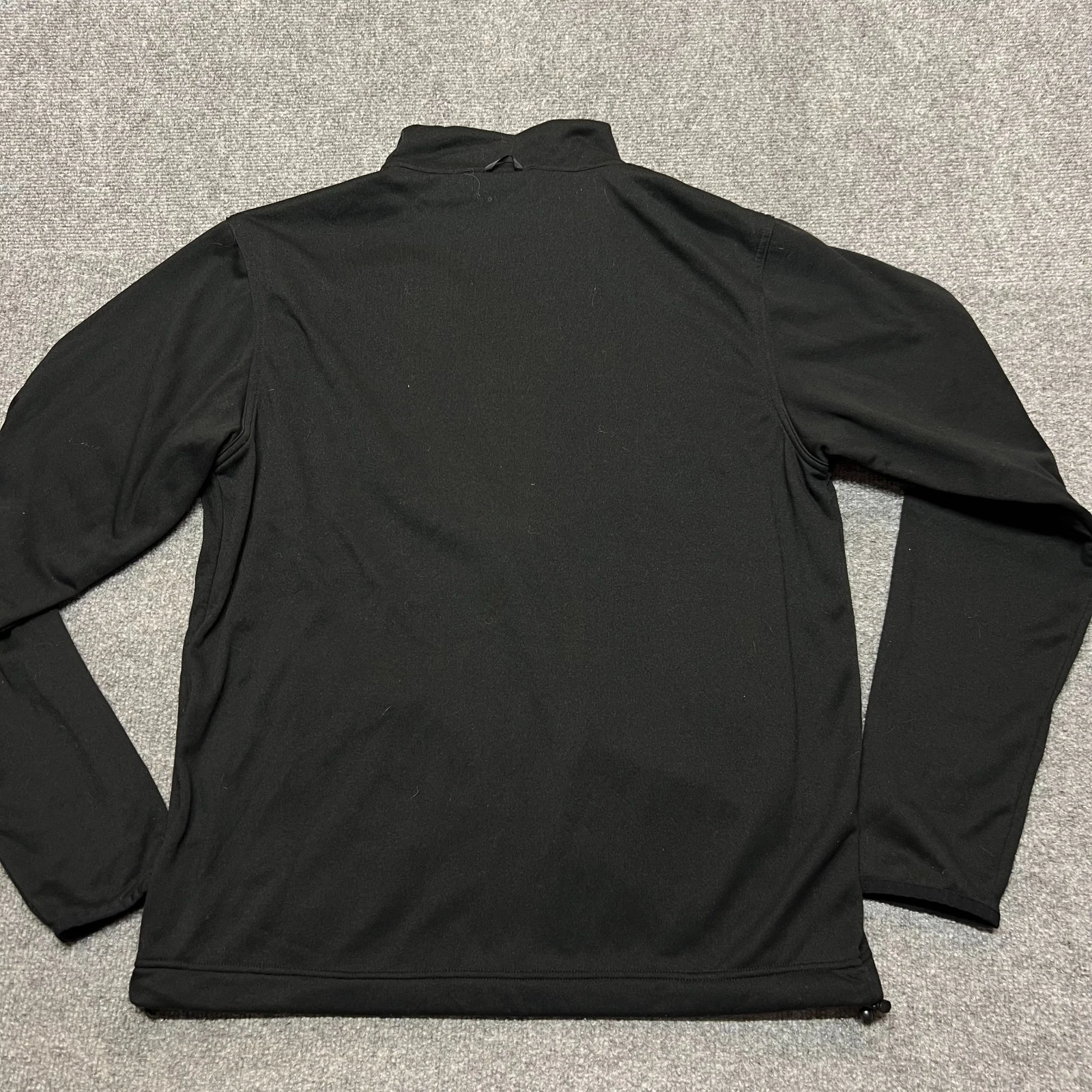 686 Men's Black Full Zip Jacket Size Small Mock Neck image 4