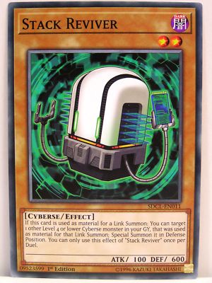 Yu-Gi-Oh - 1x #011 Stack Reviver - SDCL - Structure Deck Cyberse Link
