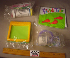 1993 McDonald's Field Trip 4 toys MIP Happy Meal complete set of 4 MIP MIB