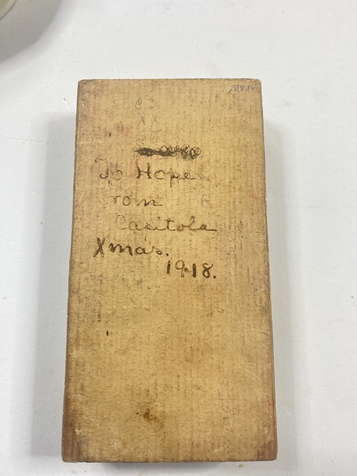 Antique Circa 1918 Chinese Bamboo Box 5x2.5x1” eBay