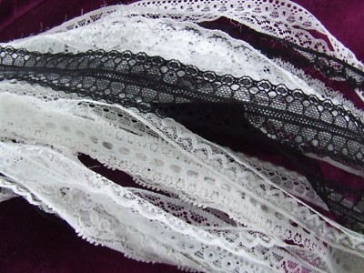 Gemischter Restposten Off-Cut Nähen Spitzenborte insgesamt 10-12 Meter Hochzeit Briefpapier