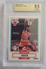 Michael Jordan- 1990-91 FLEER BASKETBALL CARD # 26- BGS 9.5 (GEM MINT)- BULLS