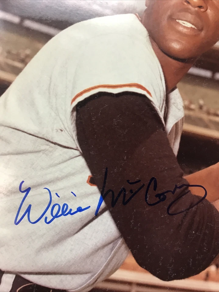 Willie McCovey San Francisco Giants signed 8 x 10 photo JSA CERTIFIED AUTOGRAPH - Image 3 of 4