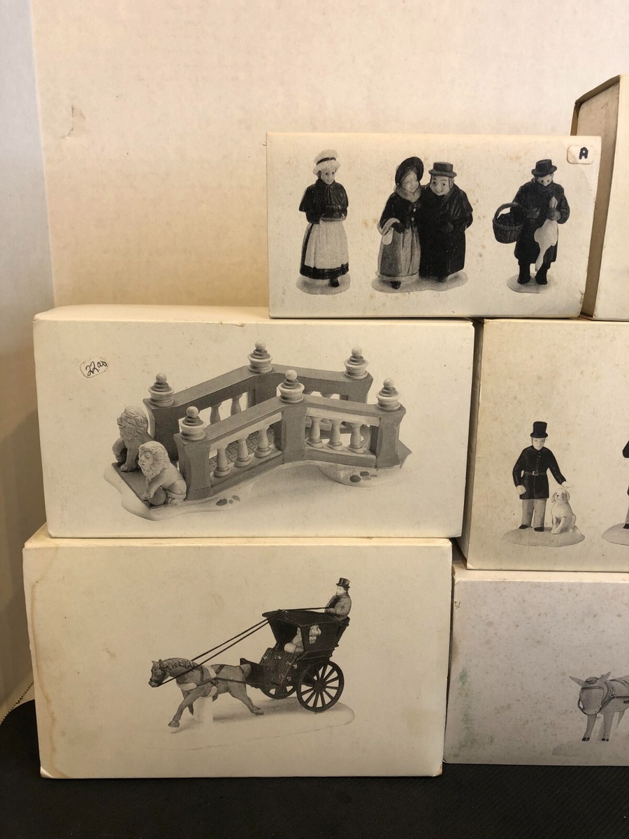 Department 56 Heritage Village Collection Lot of 9 (Read) | eBay