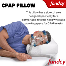 CPAP Pillow Memory Foam Anti Snoring Sleep Therapy Apnea Nasal Side Sleeper AU