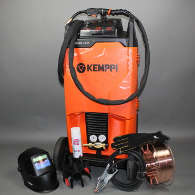 Kemppi Kempact Schweißgerät 253A 323A Adaptiv MIG MAG 250A-320A 400-V im Set